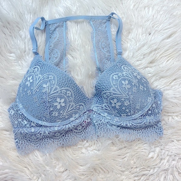 MYSTIQUE INTERNATIONAL BRA BLUE COLOR SIZE M - Picture 3 of 9